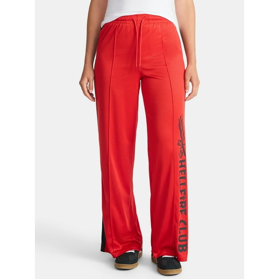Stranger Things Women's Hellfire Club Track Pants, Sizes XXS-XXL