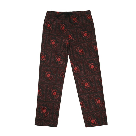 Stranger Things Hellfire Club Men's Sleep Pajama Pants - XL