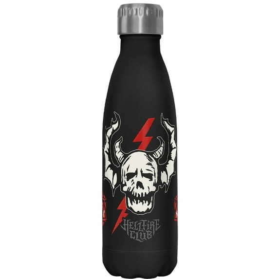 Netflix Stranger Things Hellfire Skeleton Stainless Steel Water Bottle