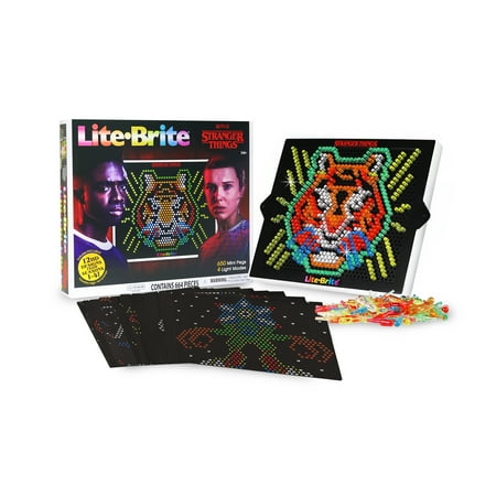 Stranger Things Lite-Brite with Special Edition Hawkins High Designs (Walmart Exclusive)