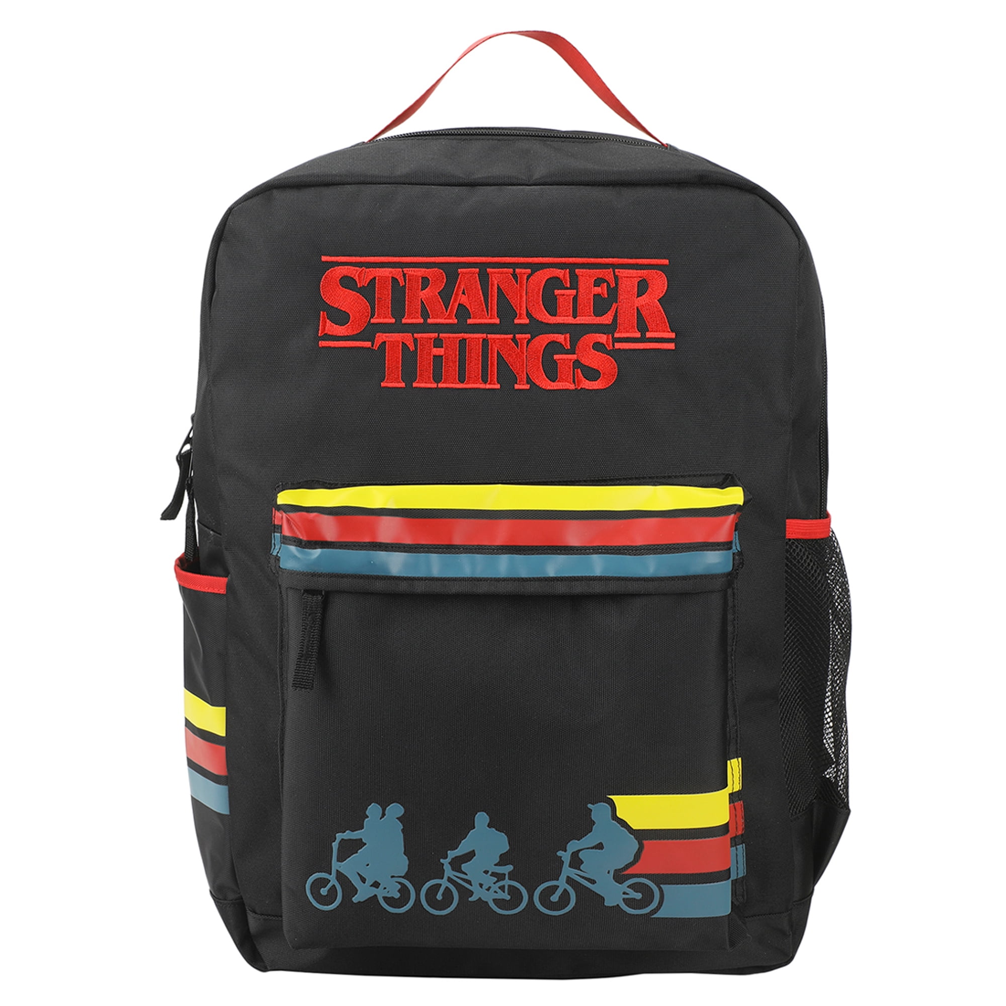 BIOWORLD Stranger Things Logo & Silhouettes Black 18.5" Backpack