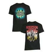 Netflix Stranger Things Men's & Big Men's Boxes Glow Graphic Tees, 2-Pack, Sizes S-3XL