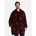 thumbnail image 1 of Netflix Stranger Things Men's and Big Men's Oversized Graphic Hooded Sweatshirt, One Size Fits Most, 1 of 5