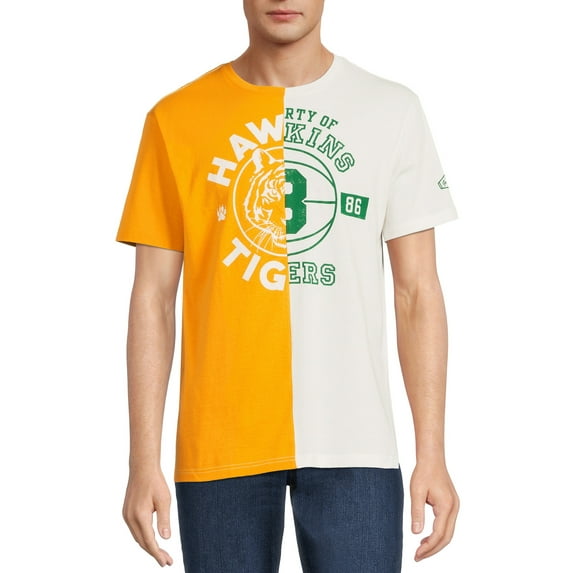 Netflix Stranger Things Men's Double Hawkins T-Shirt