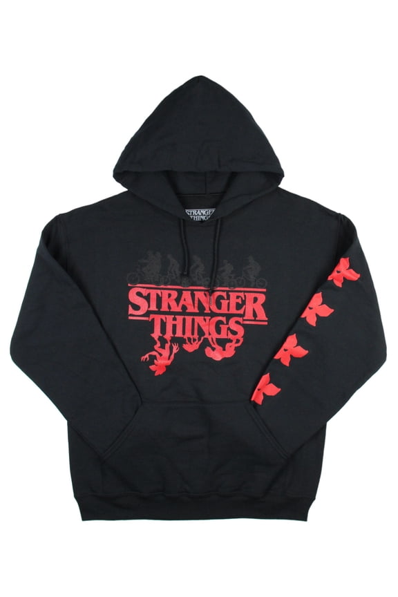 Stranger Things Adult Men's Upside Down Demogorgon Evolution Pullover Hoodie