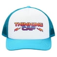 thumbnail image 1 of Stranger Things Netflix Series Blue & White Thinking Hat Trucker Hat, 1 of 5