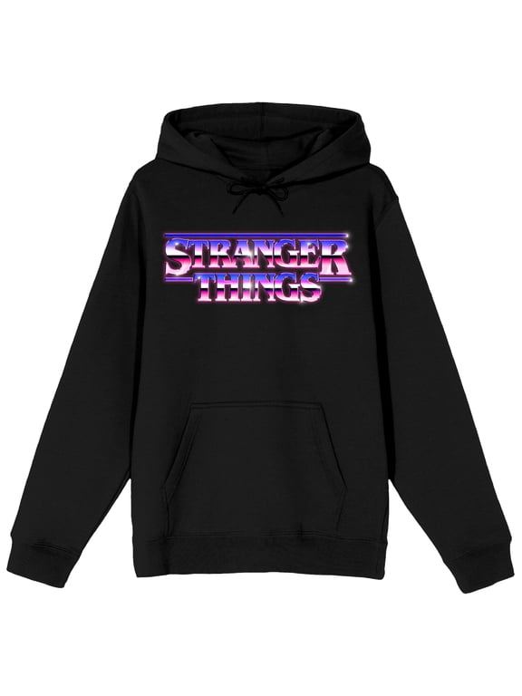Stranger Things Ombre Logo Hoodie - Unisex Hooded Sweatshirt-5XL