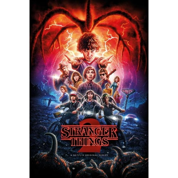 Stranger Things One Sheet Season 2 Poster 24x36 Inch