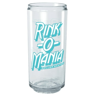 Stranger Things Rink-O-Mania Outline  Tritan Can Shaped Cup Clear 16 oz.