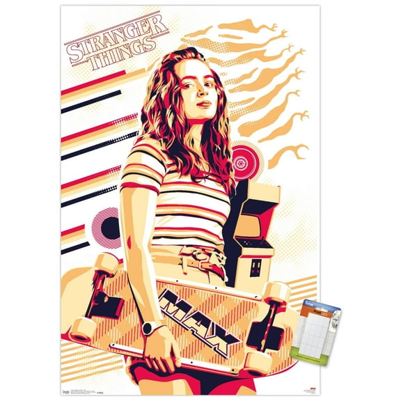 Stranger Things: Season 3 - Max Wall Poster, 22.375" x 34"