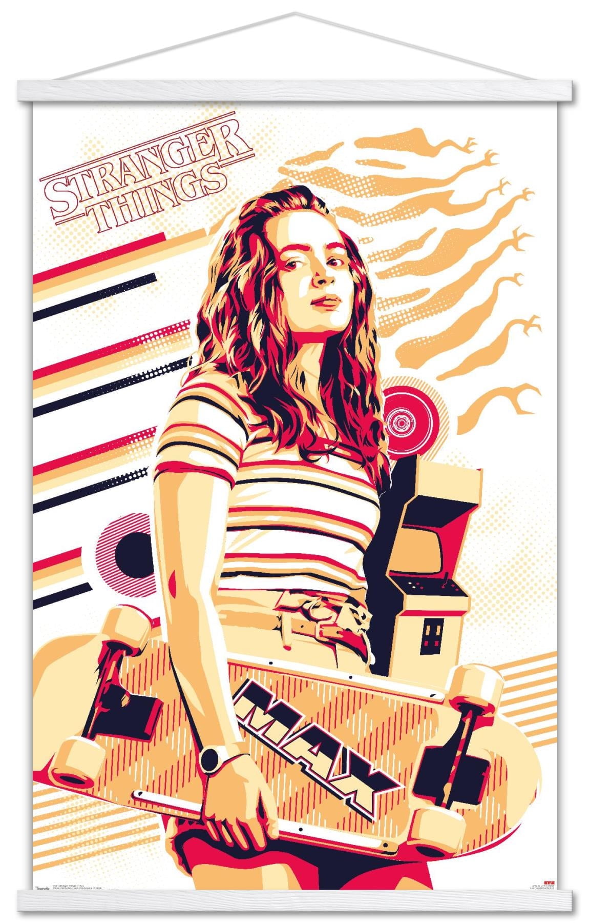 Stranger Things: Season 3 - Max Wall Poster with Magnetic Frame