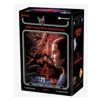 Stranger Things Trading Cards in Stranger Things Toys