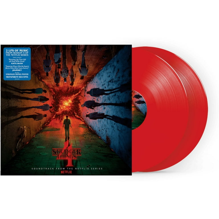 Stranger Things: Season 4 Soundtrack - Limited Red Vinyl LP Album