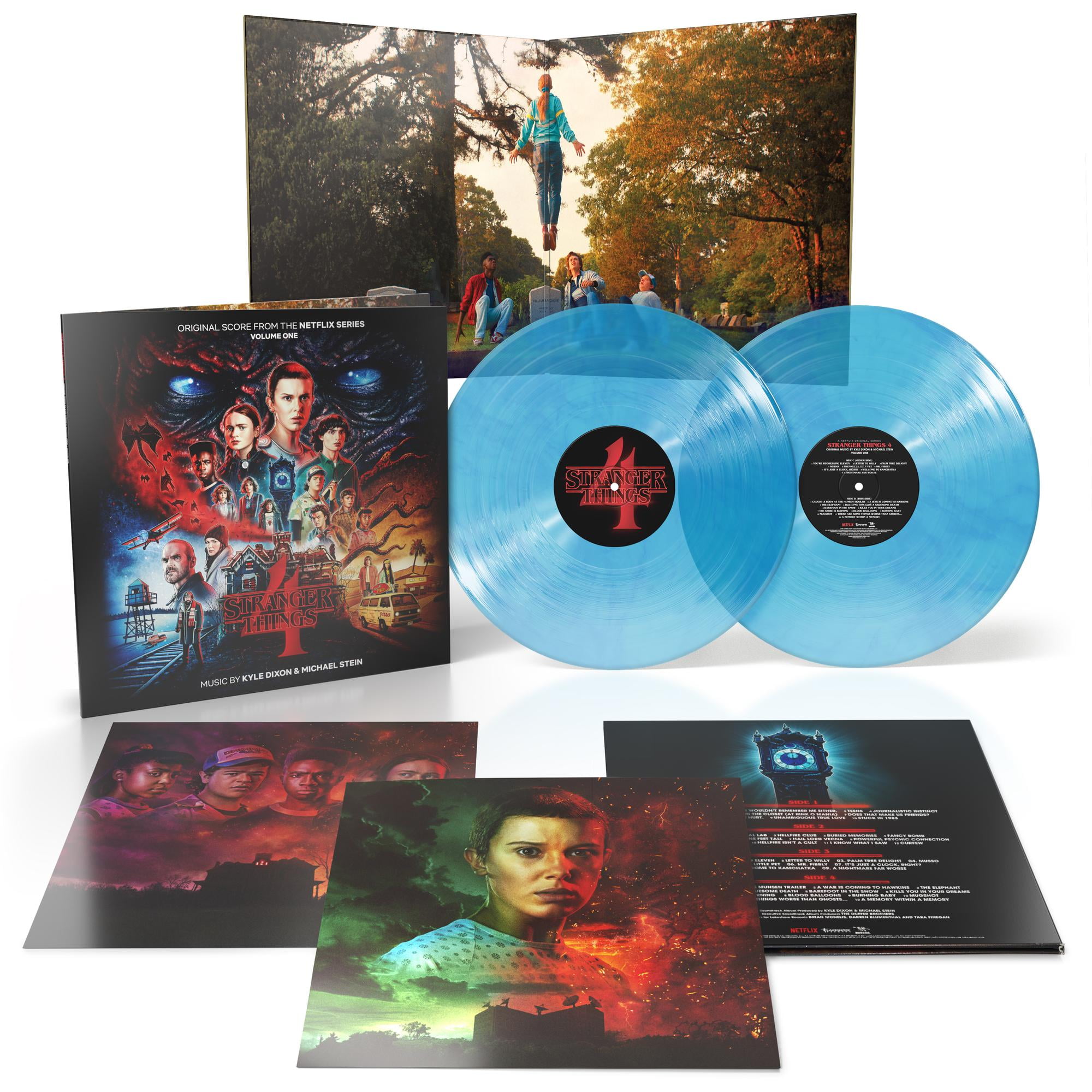 Stranger Things Season 4 Soundtrack Barnes and Noble Exclusive 2XLP Vinyl  Black - US