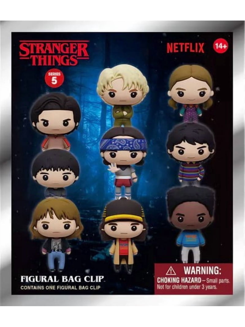 Monogram Stranger Things Series 5 Characters 3D Figure Bag Clip