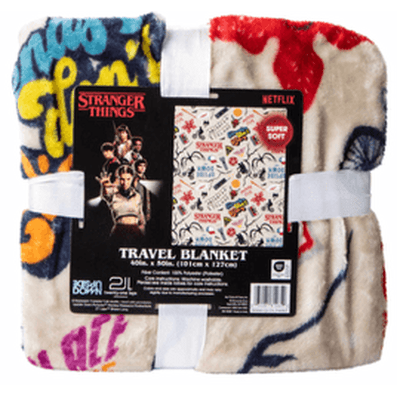Stranger Things Throw Blanket