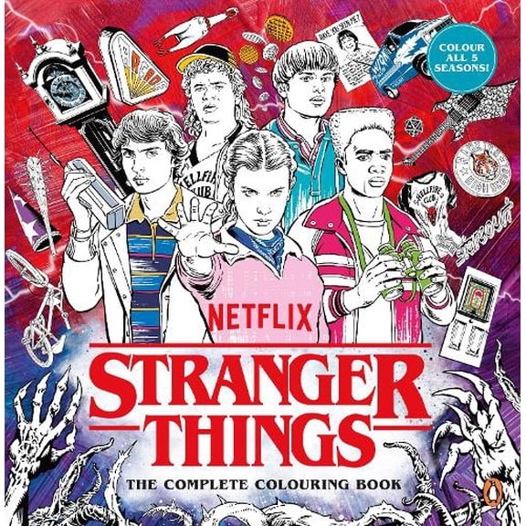 Netflix Entertainment LLC,Entertainmen Ne Stranger Things: The Complete Colouring (Paperback)