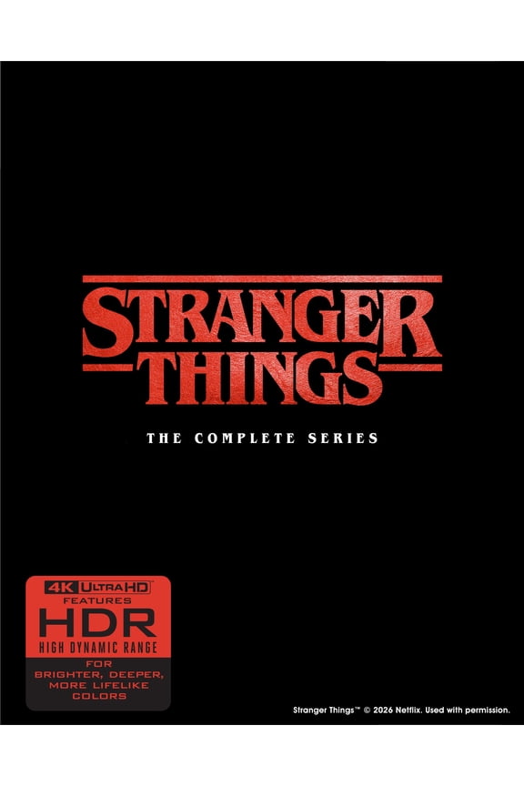 Stranger Things: The Complete Series (4K Ultra HD), Horror, MVD