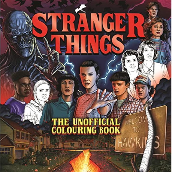 Stranger Things: The Unofficial Colouring Book