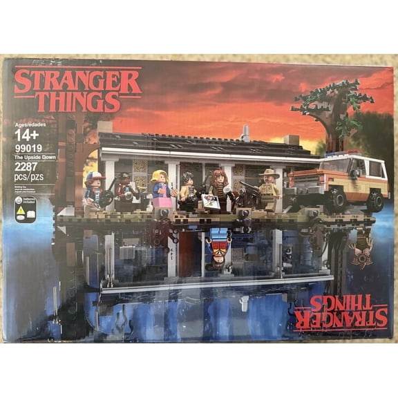 Stranger Things The Upside Down 2,287 PCS Action Adventure Building Set