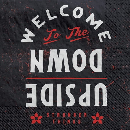 Stranger Things The Upside Down Luncheon Napkins, 16ct