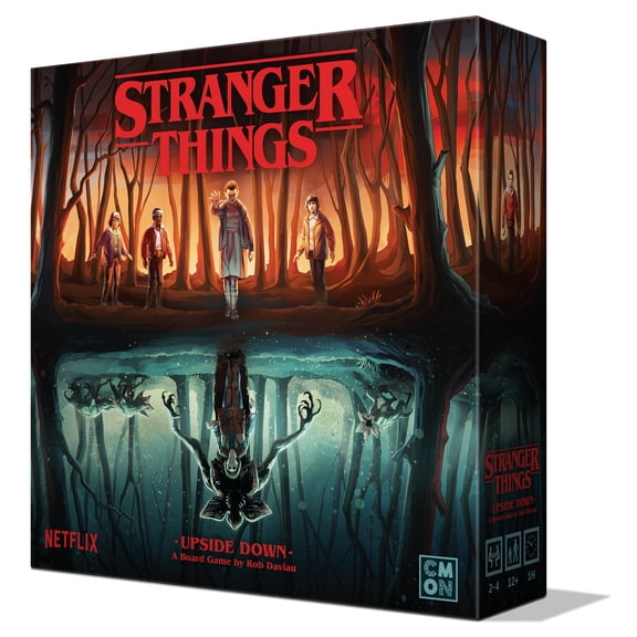 Stranger Things: Upside Down Cooperative Board Game for Ages 12 and up, from Asmodee