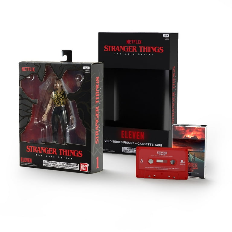 Stranger Things Void Series Eleven Action Figure Set with Cassette