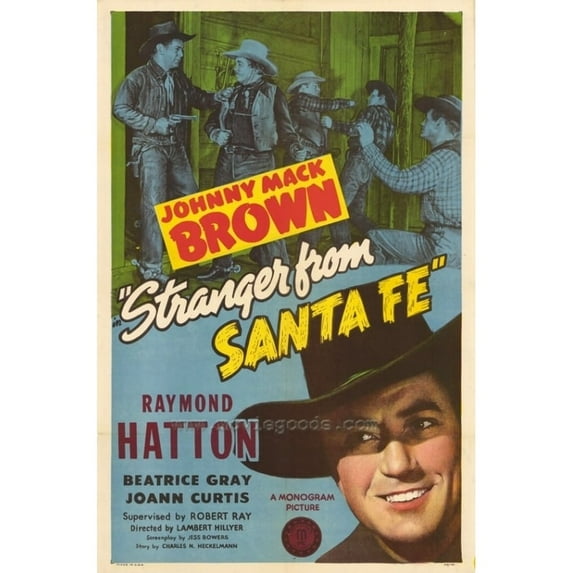 Stranger from Santa Fe Movie Poster Print (27 x 40)