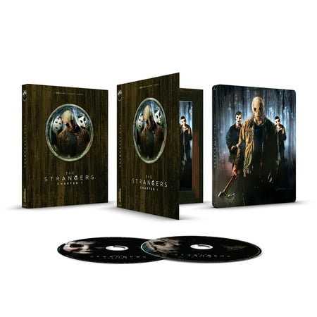 Strangers: Chapter 1 (4K Ultra HD + Blu-ray + Digital Copy) (Steelbook) (Walmart Exclusive), Lions Gate, Horror