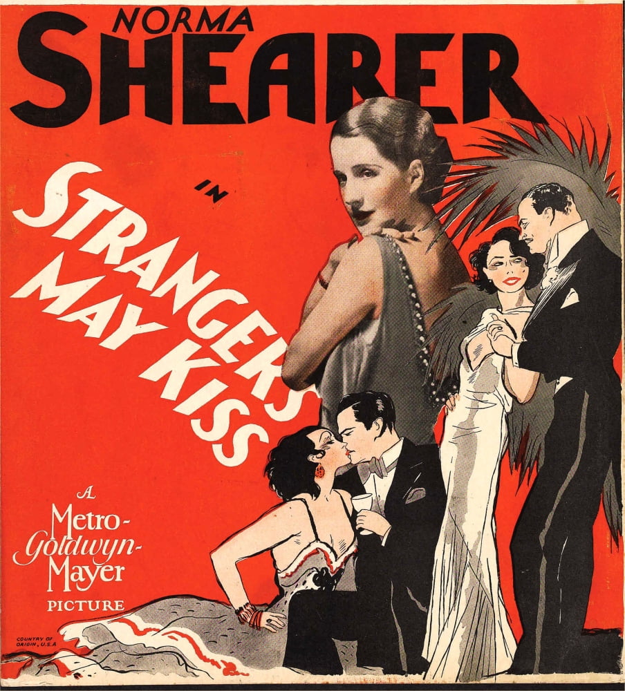 Strangers May Kiss Canvas Art -  (11 x 17)