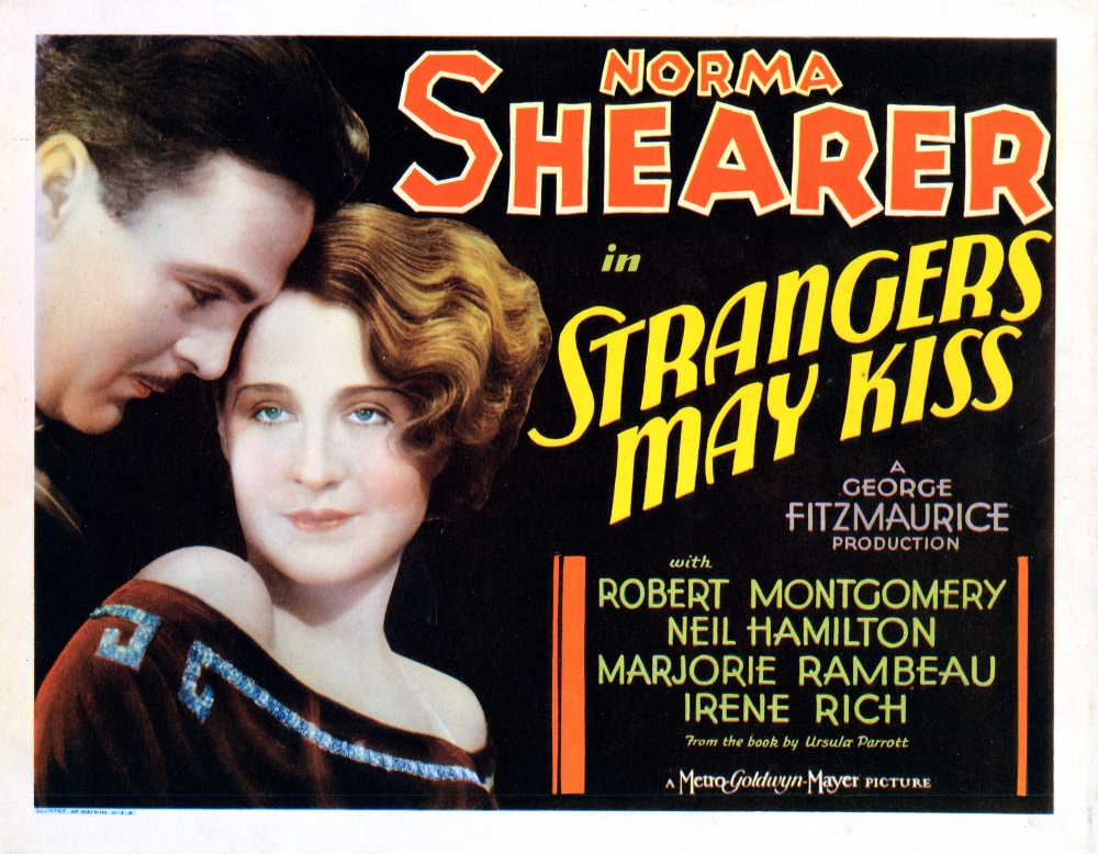 Strangers May Kiss U Canvas Art - (28 x 22)