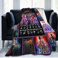 thumbnail image 1 of Strangers Things 5 Throw Blanket Merch Stuff Gifts Music Flannel Blanket Warm Throw Pink Blanket Bed Music Fans Party Bedroom Decorations Hug/Healing Blanket for Women 40x50in, 1 of 8