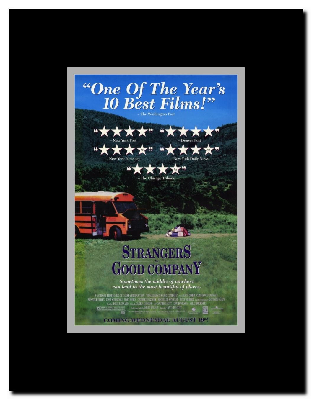Strangers in Good Company Framed Movie Poster