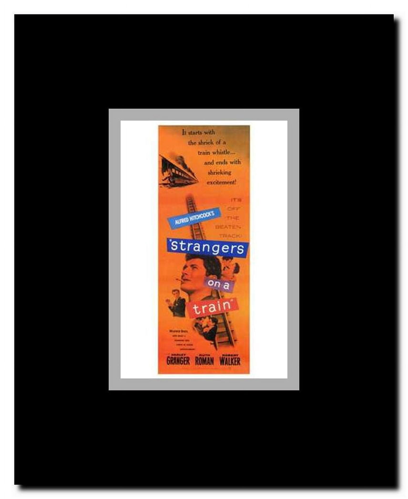Strangers on a Train Framed Movie Poster