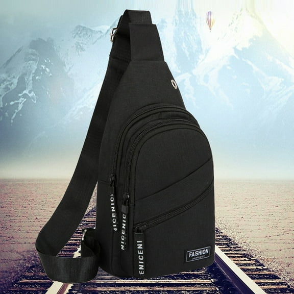 Strap Bag Crossbody Backpack Men Ladies Strap Backpack Hiking Backpack Multipurpose Messenger Chest Bag