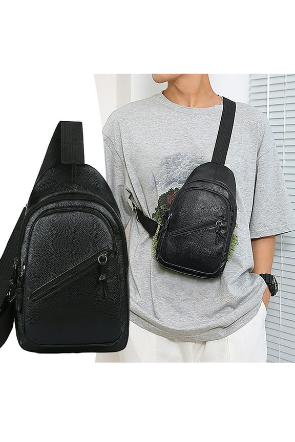 Strap Bag Crossbody Backpack With Hole Strap Backpack Hiking Backpack Multipurpose Crossbody Chest Bag