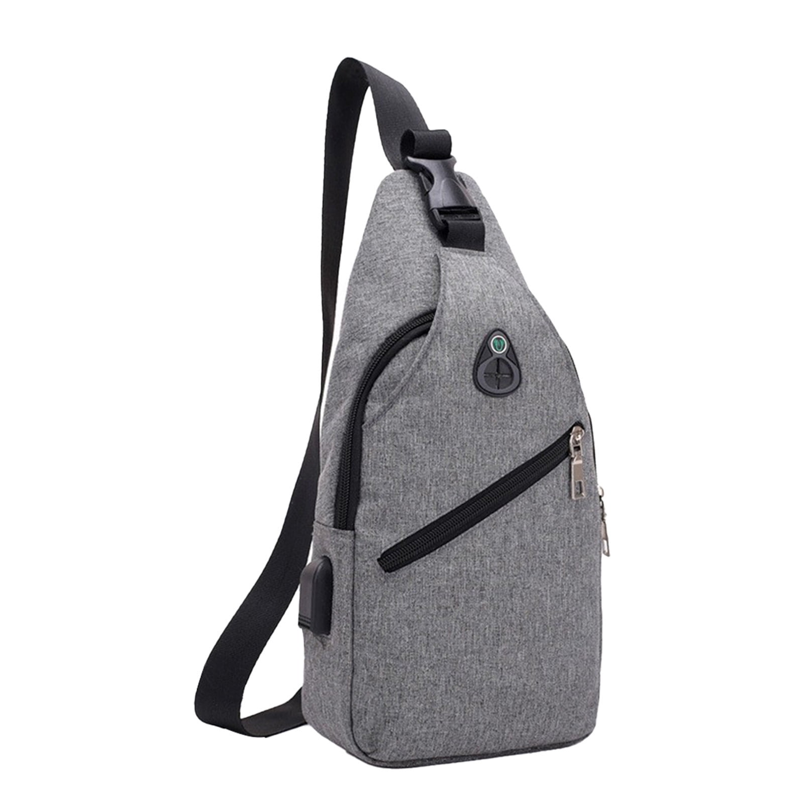 Strap Bag Crossbody Backpack With USB Hole With Headphone Hole Strap
