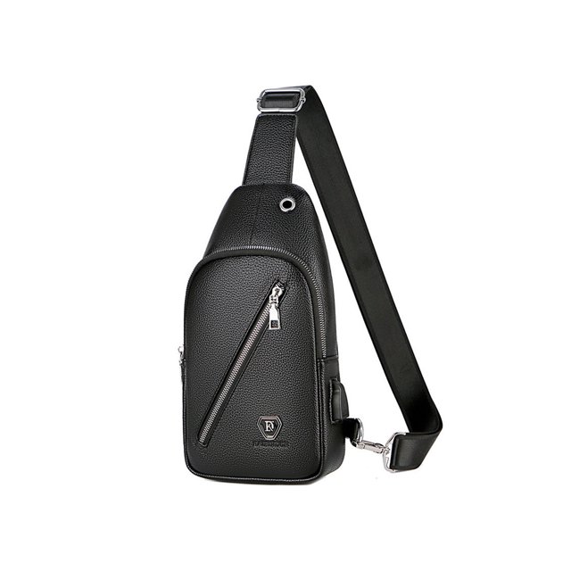 Strap Bag Crossbody Backpack With USB Hole With Headphone Hole Strap