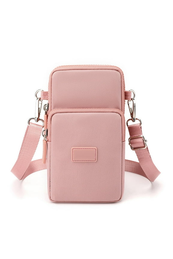 Strap Bag with Headphone Hole, Crossbody Backpack Chest Bag, Multipurpose Hiking Pack, Polyester Durable, for Outdoor Sports, 19x10x5cm