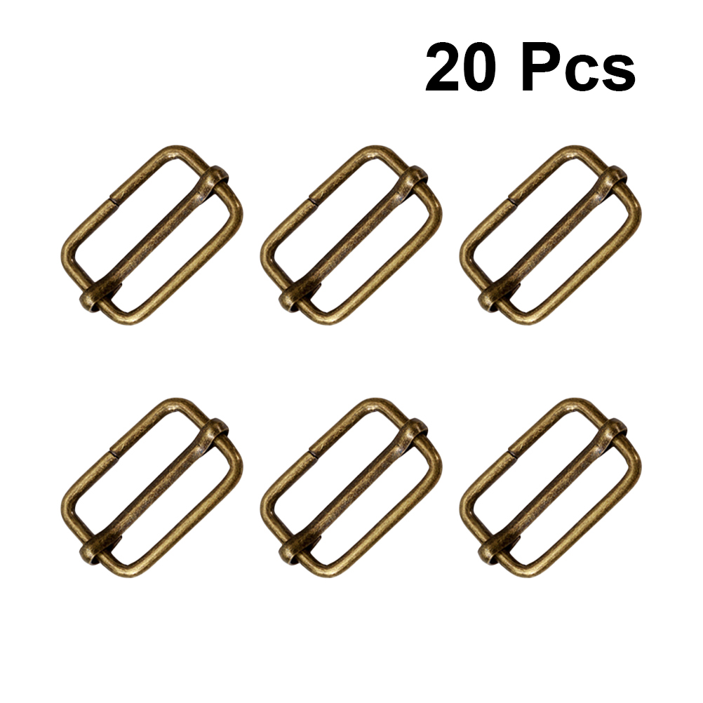 Strap Buckles Buckle Metal bing Slider Roller Slide Pin Belt Glide