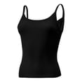 thumbnail image 1 of Strap Camisole Tank Tops for Women Basic Slim-Fit Cami Undershirts, 1 of 5
