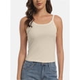 thumbnail image 1 of Women's Slim-Fit Strap Camisole Tank Top - Basic Cami Undershirt, 1 of 6