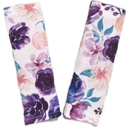 Strap Cover for & Pushchair Cartoon Shoulder Pads Belt Covers 2PCS for Most Brand Infant Car Seat