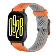 Strap For Xiaomi Redmi Watch 5 Active/Watch 5 Lite 22Mm Two-Color Silicone Watch Strap
