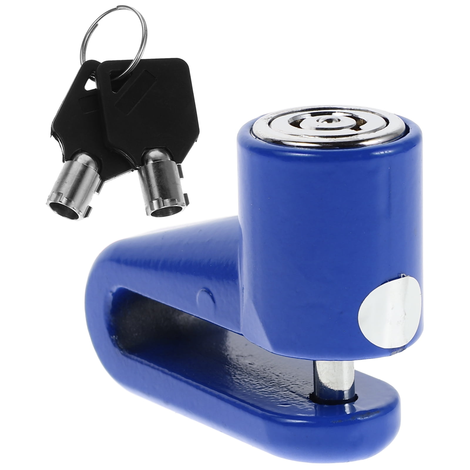 Sky-blue Plastic Disc Brake Lock for Motorcycle Versatile Use Antitheft Portable Lightweight