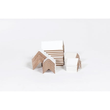 Strap Guards 2 x 2 x 3 Laminated Fiberboard .160 Thick 1000/CS [Use with steel or poly strapping]