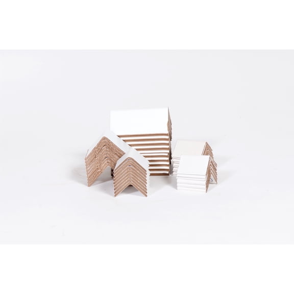 Strap Guards 2 x 4 x 3 Laminated Fiberboard .120 Thick 770/CS [Use with steel or poly strapping]