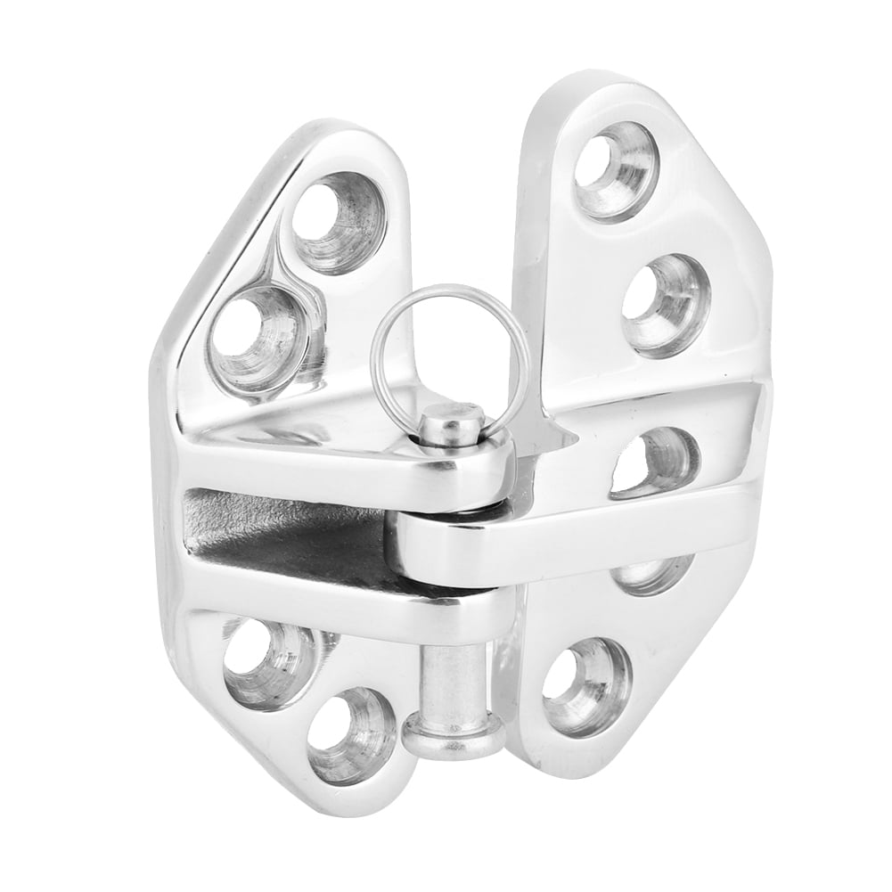 Strap Hinge, Boat Hinge Polished For Internal And Exterior Use. For