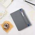 thumbnail image 1 of Strap Notebook Business Office Leather Diary with Pen Loop Elastic Closure 8.26x5.7 in for Work Planners Pen Loop Journal, 1 of 4