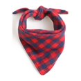 thumbnail image 1 of Strap Saliva Towel Pet Triangle Towel English Style Double Cotton Dog Scarf red M 45*45*60CM, 1 of 8